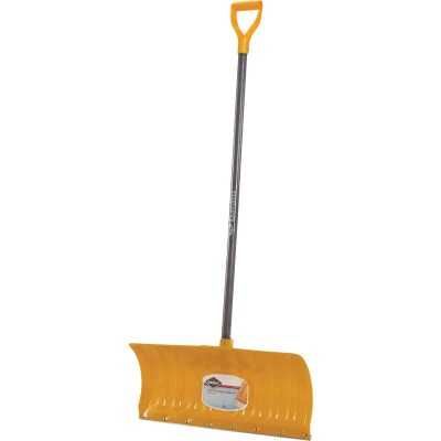 Garant Alpine 26 In. Poly Snow Pusher with 46.25 In. Wood Handle