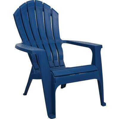 Adams RealComfort Monaco Blue Resin Adirondack Chair