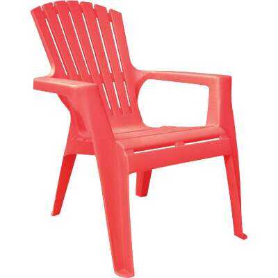 Adams Kids Red Resin Adirondack Chair