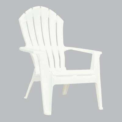 Adams RealComfort White Resin Adirondack Chair